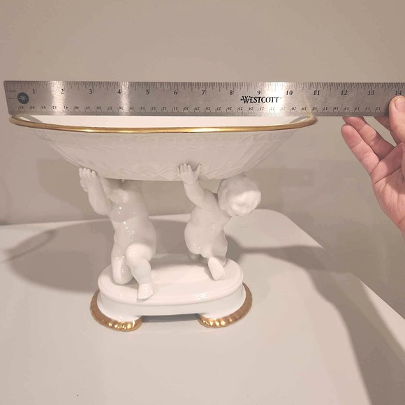 Antique Cherub Trinket Dish - Picture 2 of 5